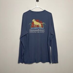 Vineyard Vines Long Sleeve Golden Retriever
